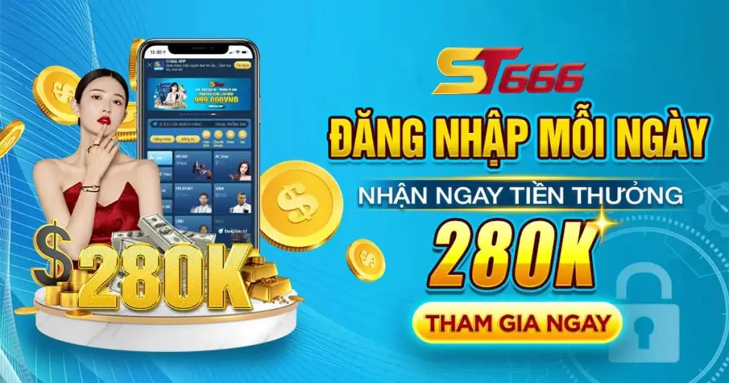 Cập nhật khuyến mãi nhà cái ST666 nóng nhất 2024