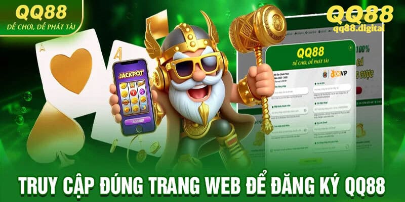 Kiểm tra kết nối và truy cập đúng đường link để đăng ký QH88